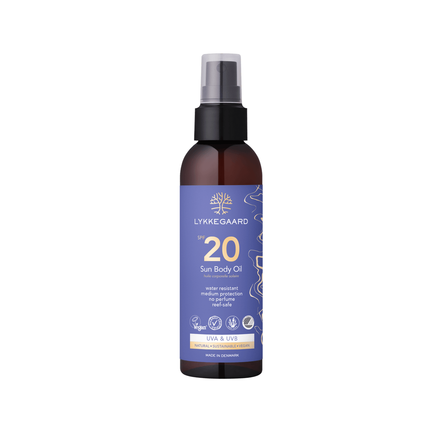 Lykkegaard Sun Body Oil SPF 20 145ml